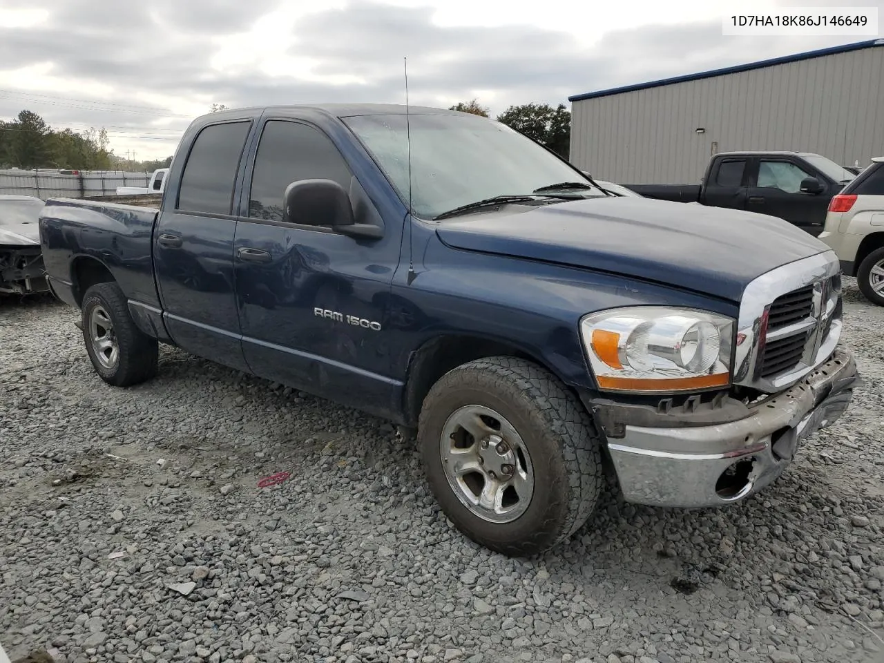 2006 Dodge Ram 1500 St VIN: 1D7HA18K86J146649 Lot: 77828444