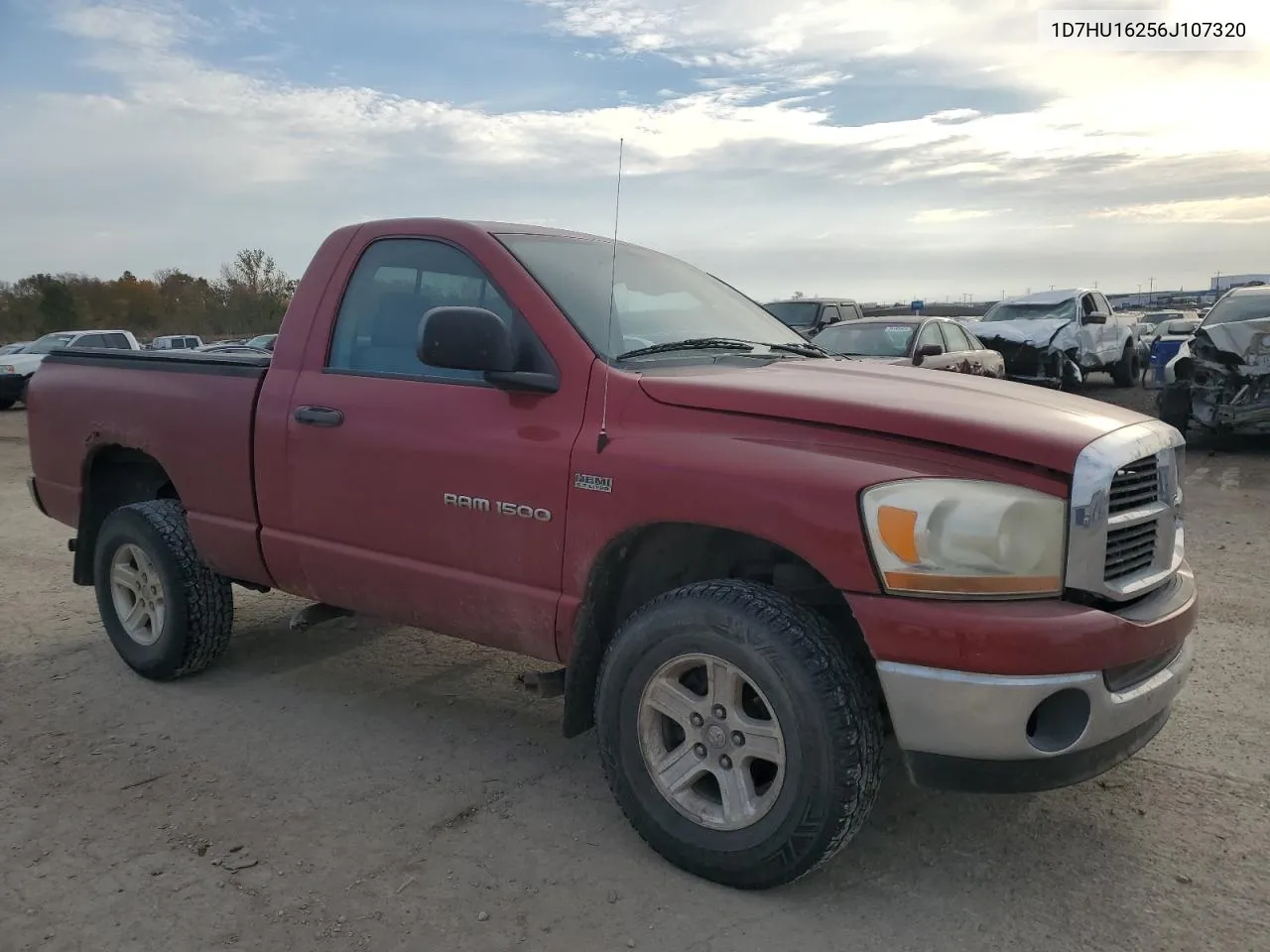 1D7HU16256J107320 2006 Dodge Ram 1500 St