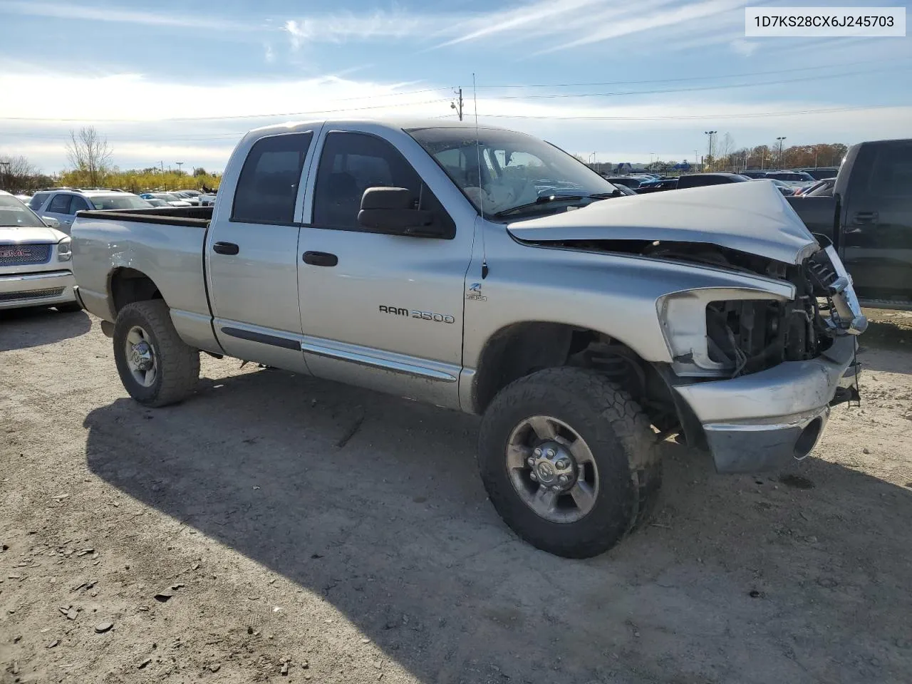 2006 Dodge Ram 2500 St VIN: 1D7KS28CX6J245703 Lot: 78359254