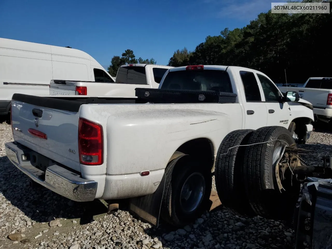 2006 Dodge Ram 3500 St VIN: 3D7ML48CX6G211960 Lot: 78613994