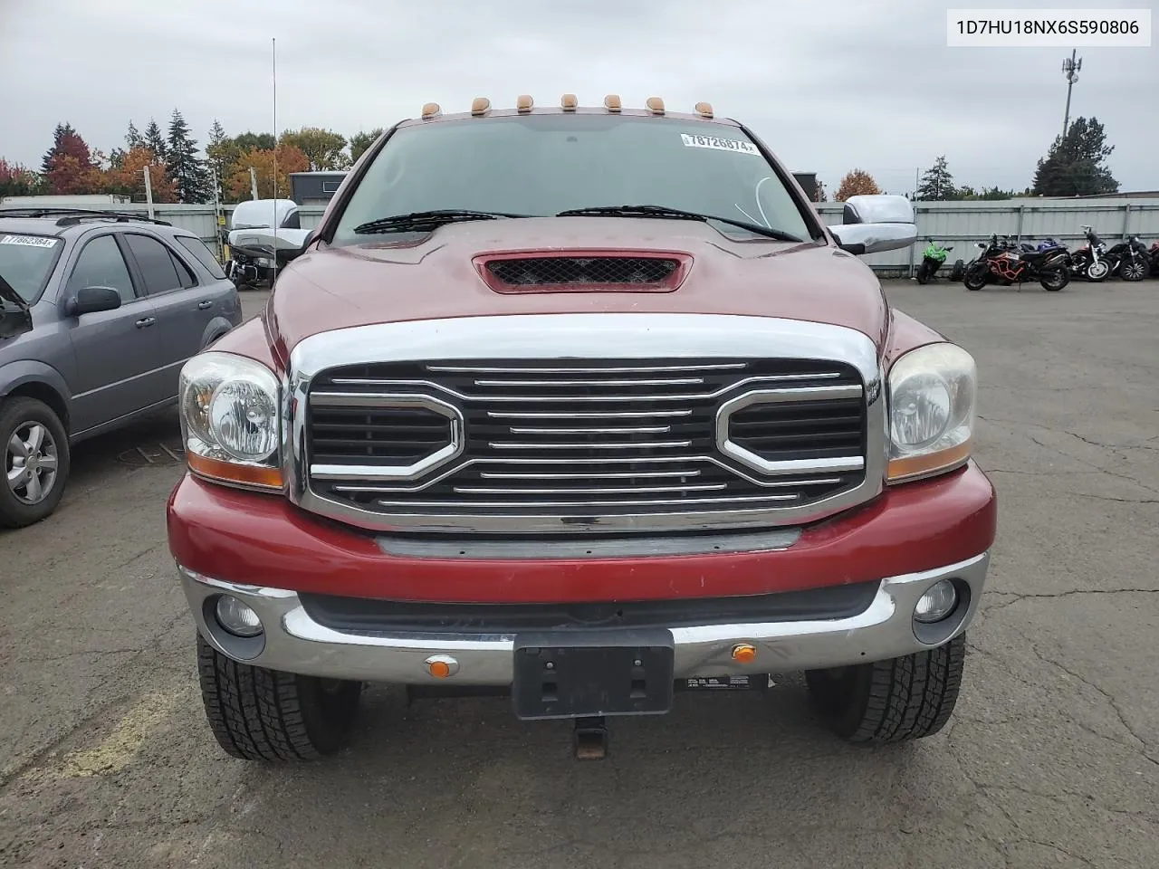 2006 Dodge Ram 1500 St VIN: 1D7HU18NX6S590806 Lot: 78726874