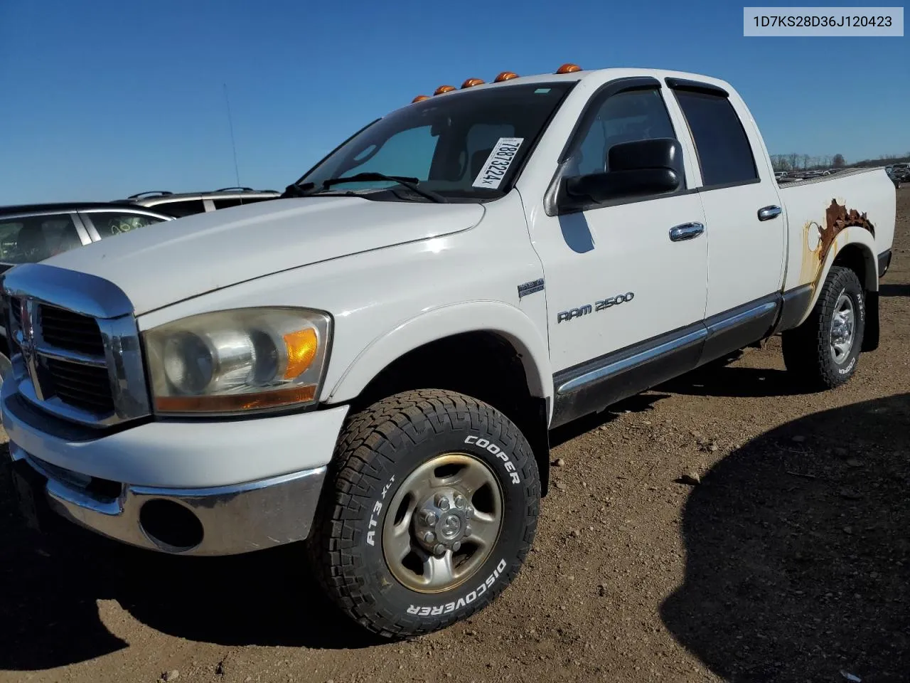 2006 Dodge Ram 2500 St VIN: 1D7KS28D36J120423 Lot: 78873224