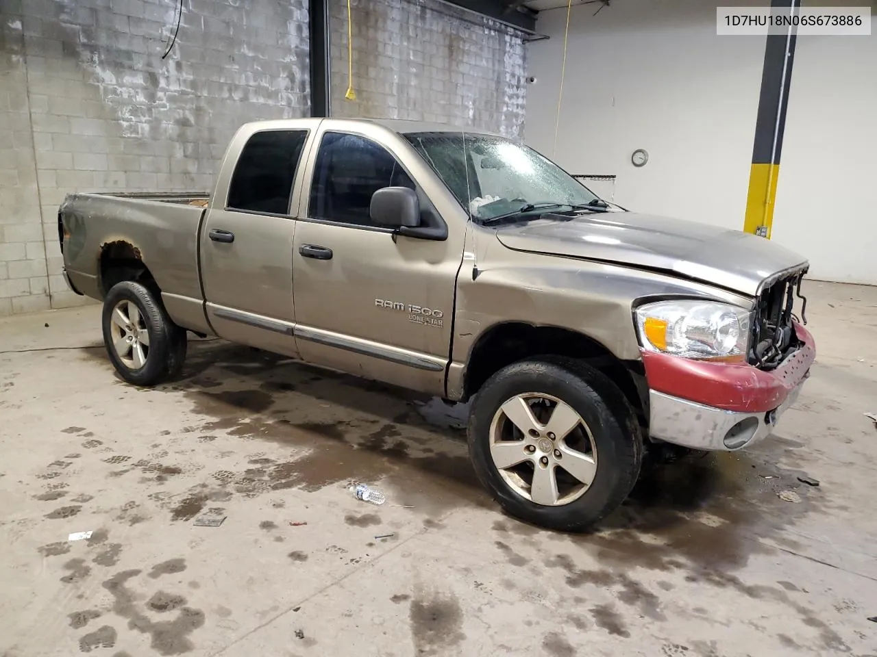 2006 Dodge Ram 1500 St VIN: 1D7HU18N06S673886 Lot: 79064674