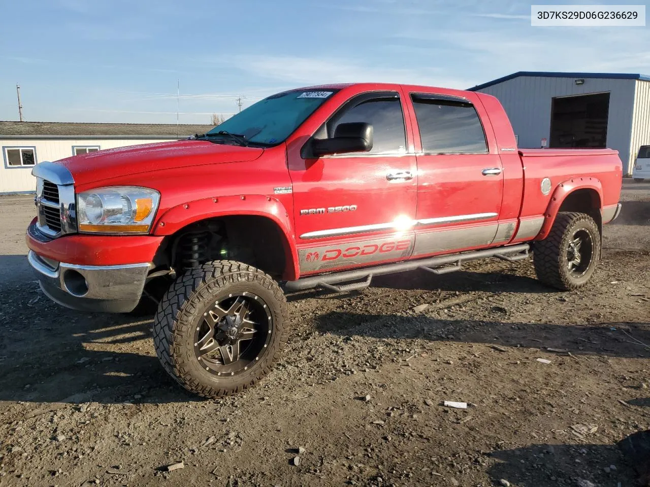 2006 Dodge Ram 2500 VIN: 3D7KS29D06G236629 Lot: 79077934