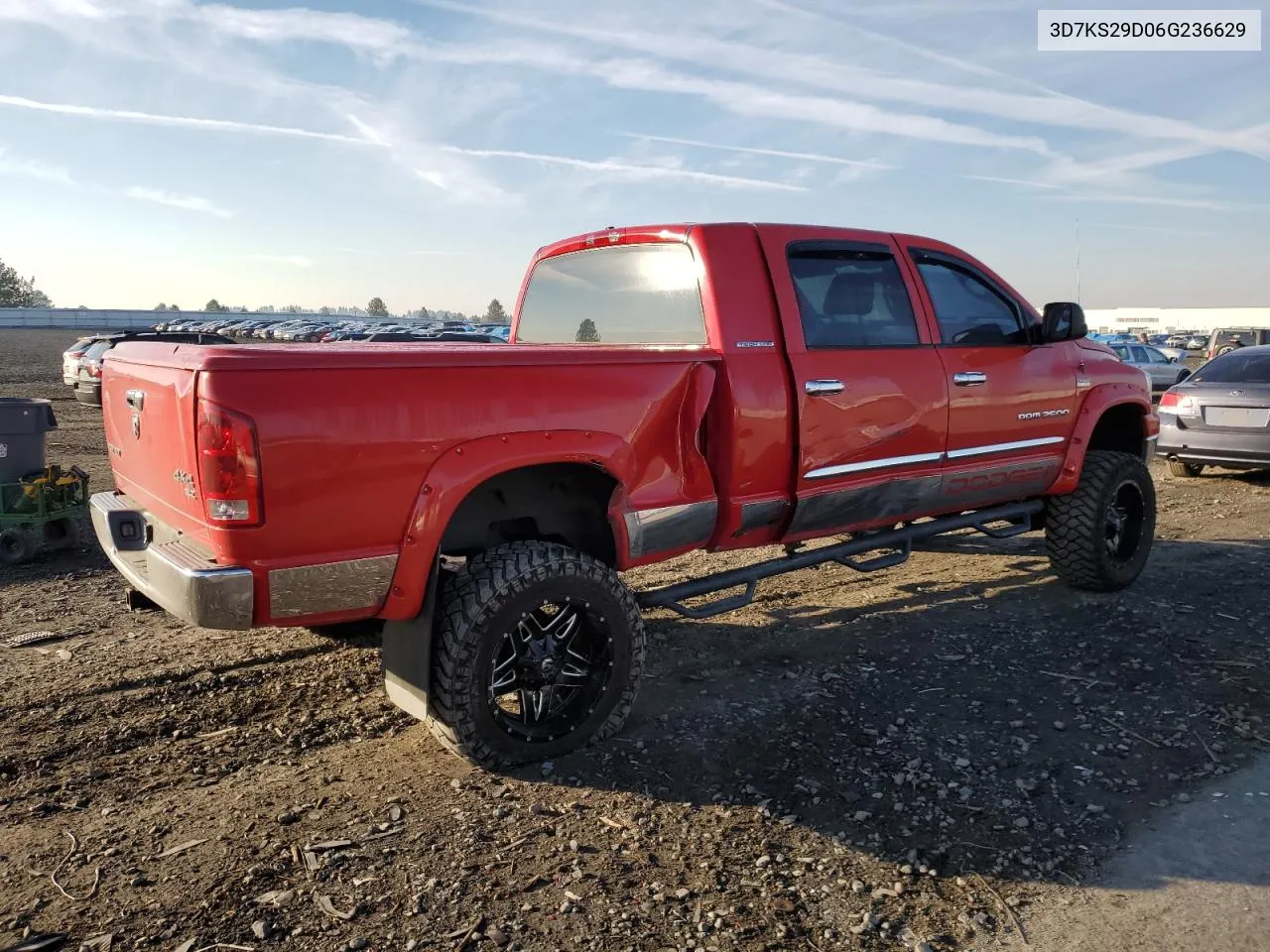 2006 Dodge Ram 2500 VIN: 3D7KS29D06G236629 Lot: 79077934