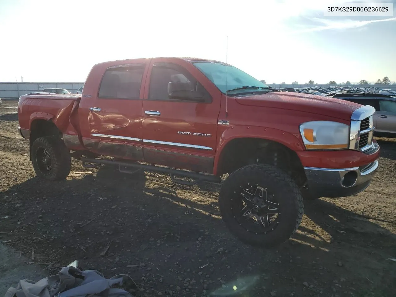 2006 Dodge Ram 2500 VIN: 3D7KS29D06G236629 Lot: 79077934