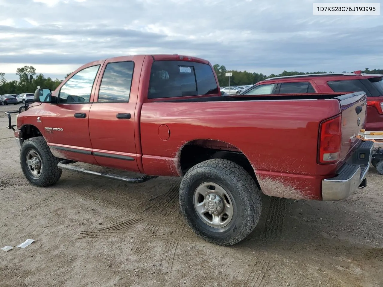 2006 Dodge Ram 2500 St VIN: 1D7KS28C76J193995 Lot: 79132474