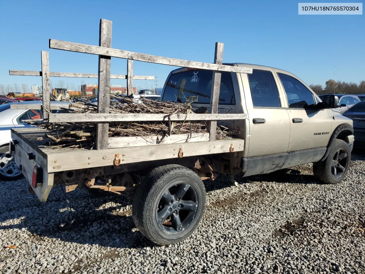 2006 Dodge Ram 1500 St VIN: 1D7HU18N76S570304 Lot: 79752114