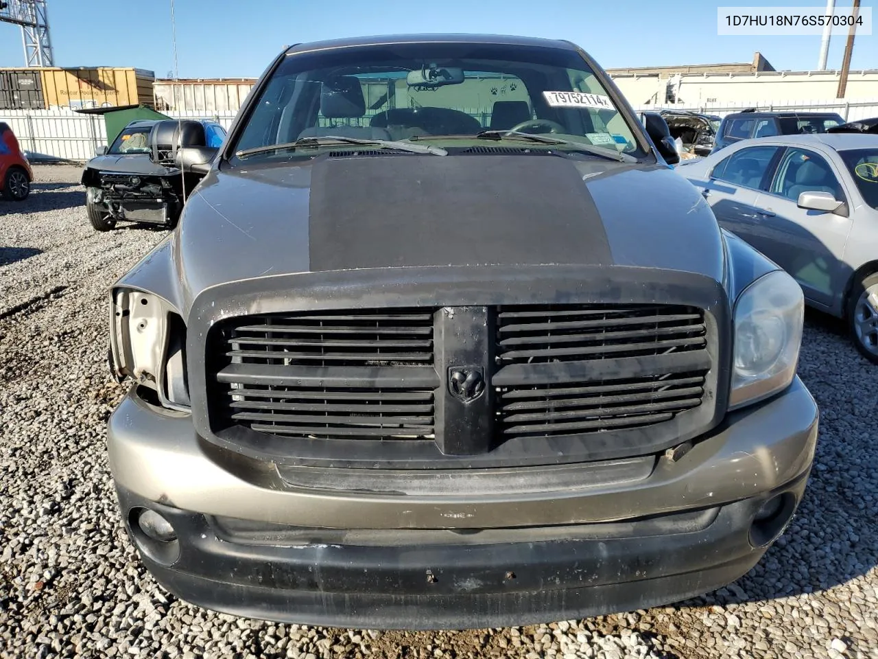 2006 Dodge Ram 1500 St VIN: 1D7HU18N76S570304 Lot: 79752114