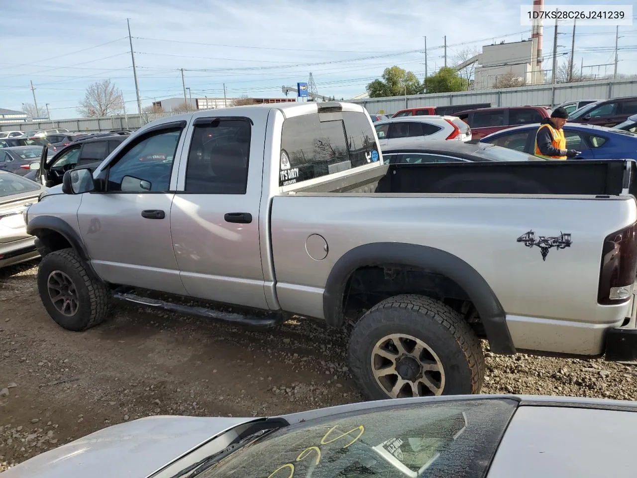 2006 Dodge Ram 2500 St VIN: 1D7KS28C26J241239 Lot: 79856824