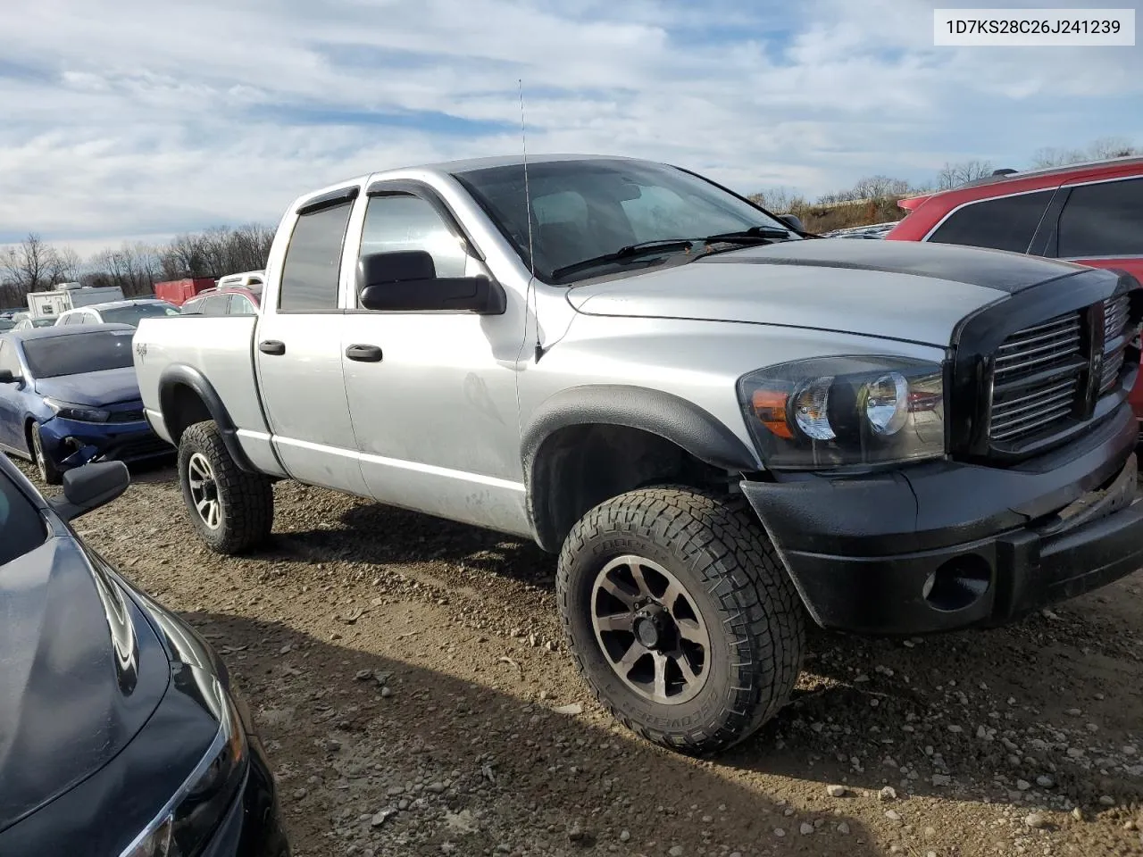 2006 Dodge Ram 2500 St VIN: 1D7KS28C26J241239 Lot: 79856824