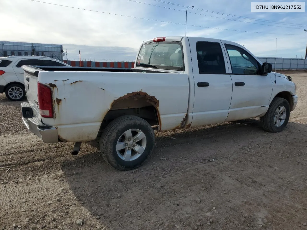 2006 Dodge Ram 1500 St VIN: 1D7HU18N96J217553 Lot: 79898754