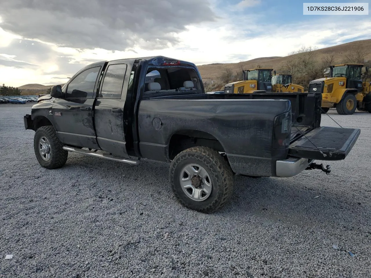 2006 Dodge Ram 2500 St VIN: 1D7KS28C36J221906 Lot: 79960584