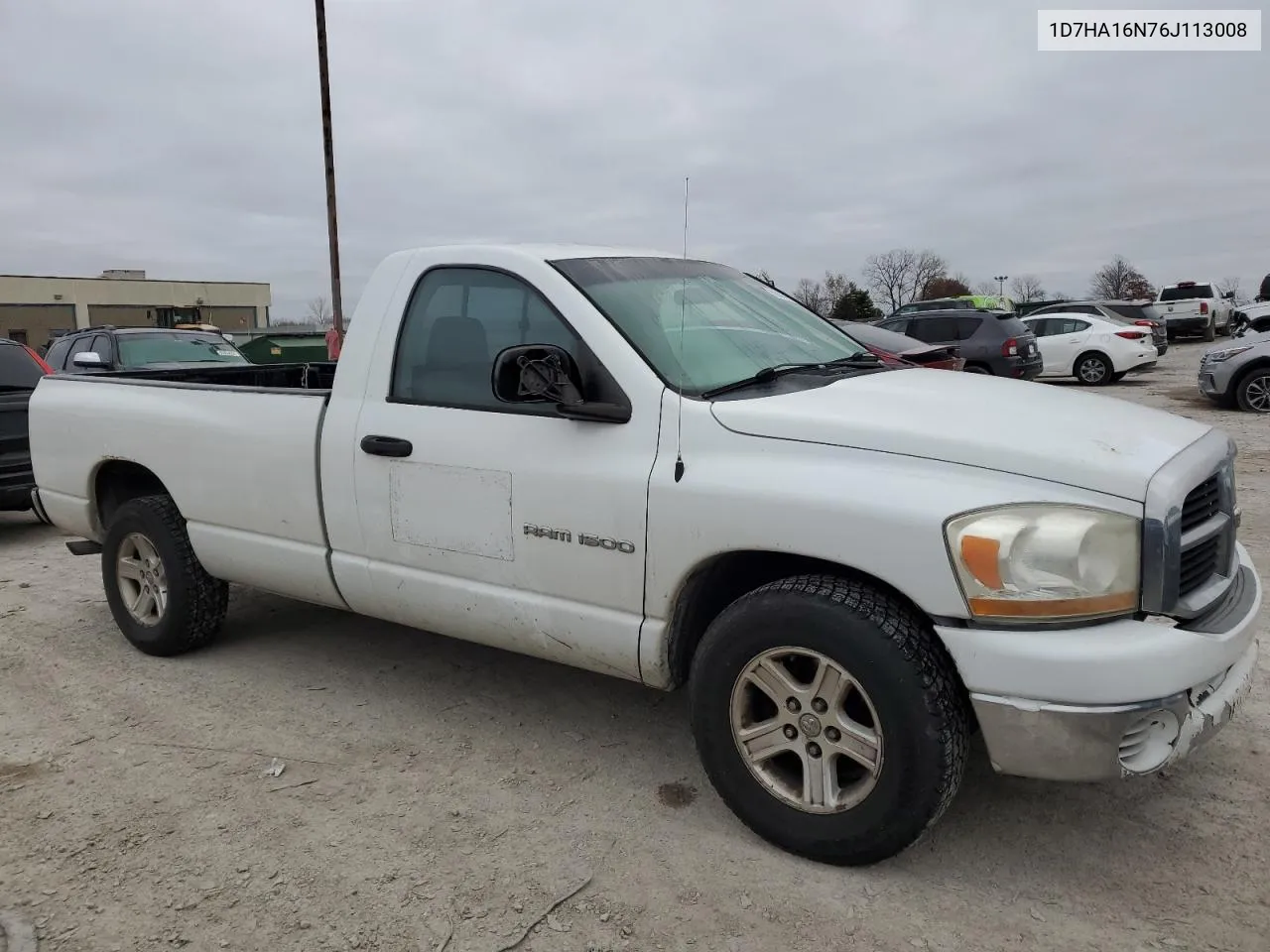 2006 Dodge Ram 1500 St VIN: 1D7HA16N76J113008 Lot: 80035914