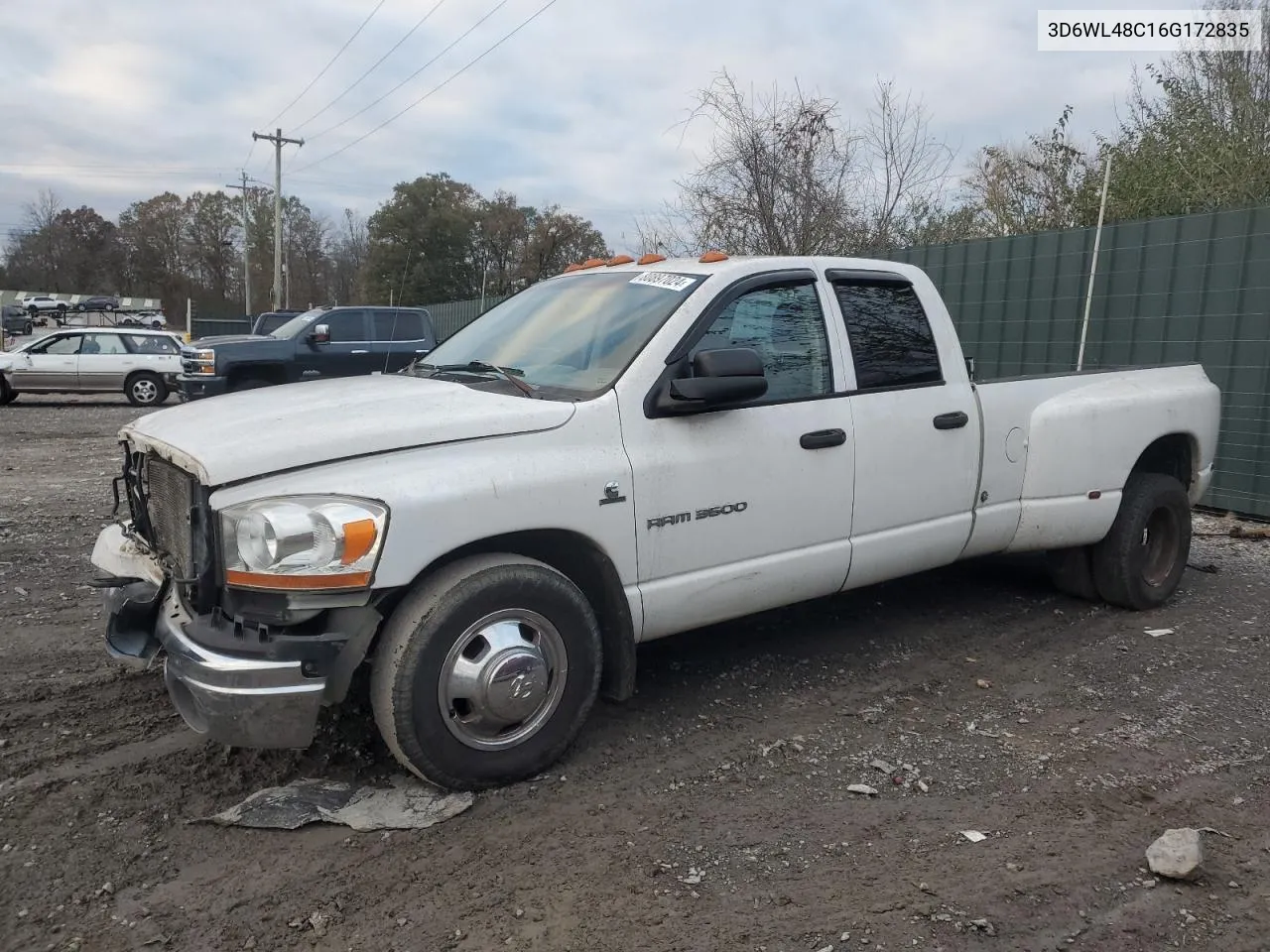 2006 Dodge Ram 3500 St VIN: 3D6WL48C16G172835 Lot: 80897024