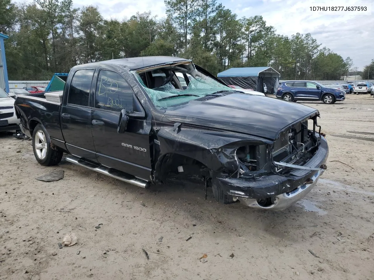 2007 Dodge Ram 1500 St VIN: 1D7HU18277J637593 Lot: 42868874