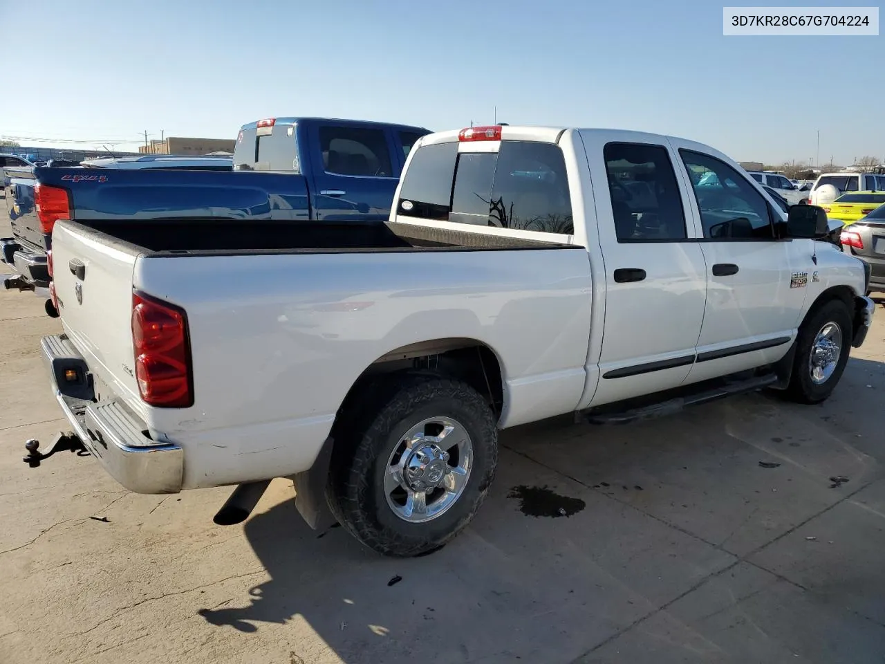 3D7KR28C67G704224 2007 Dodge Ram 2500 St