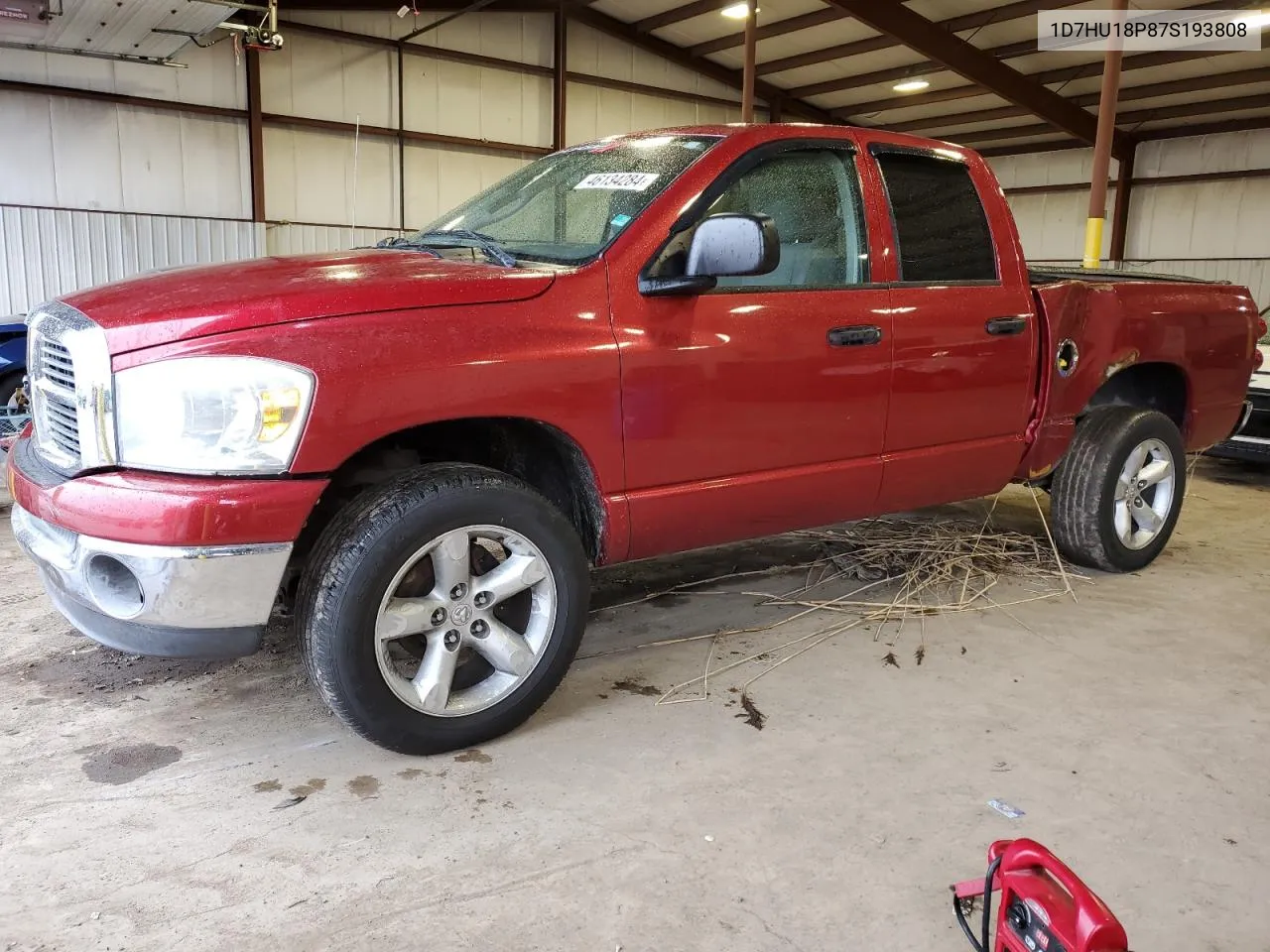 2007 Dodge Ram 1500 St VIN: 1D7HU18P87S193808 Lot: 46134284