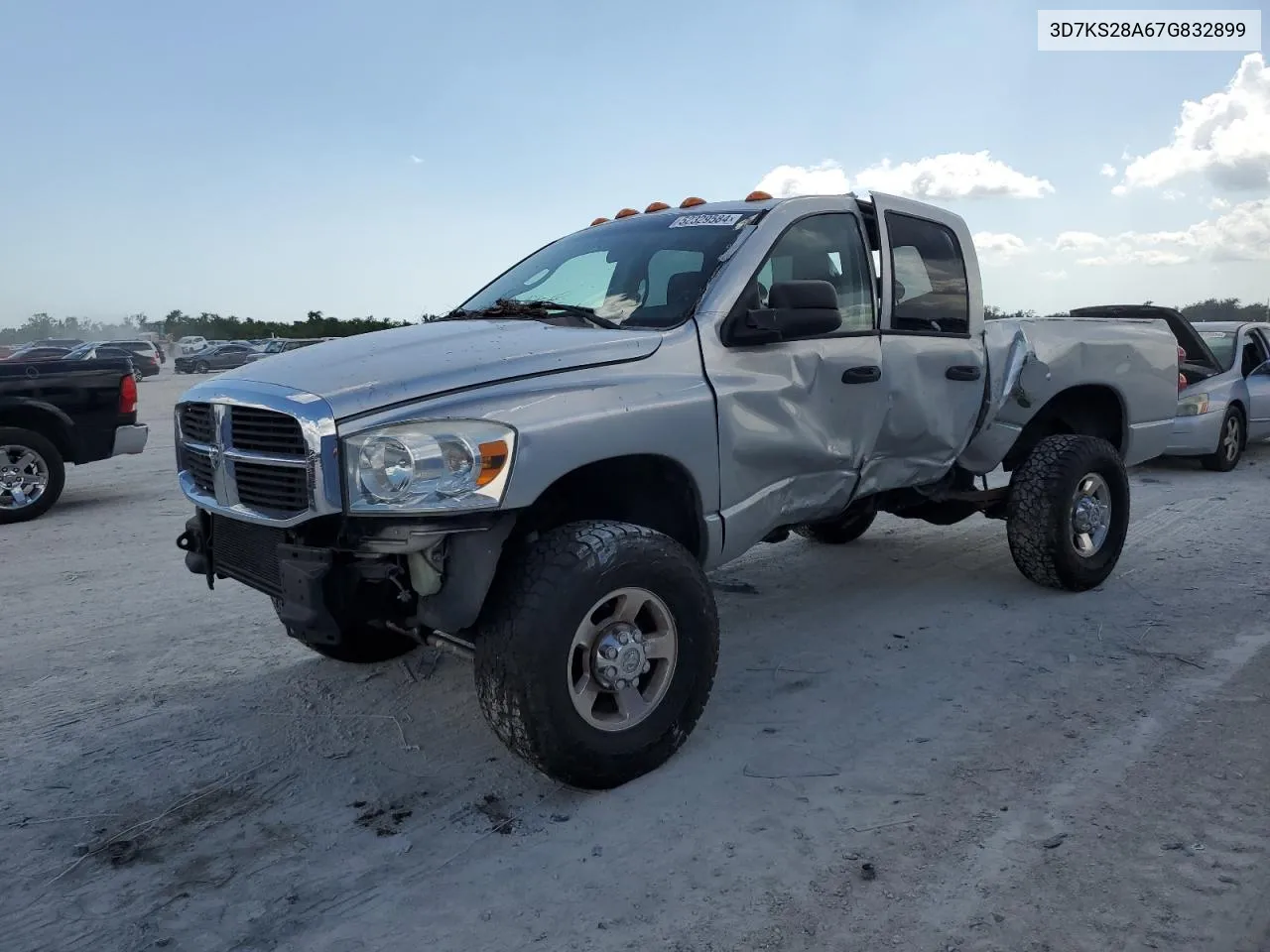 2007 Dodge Ram 2500 St VIN: 3D7KS28A67G832899 Lot: 52329584