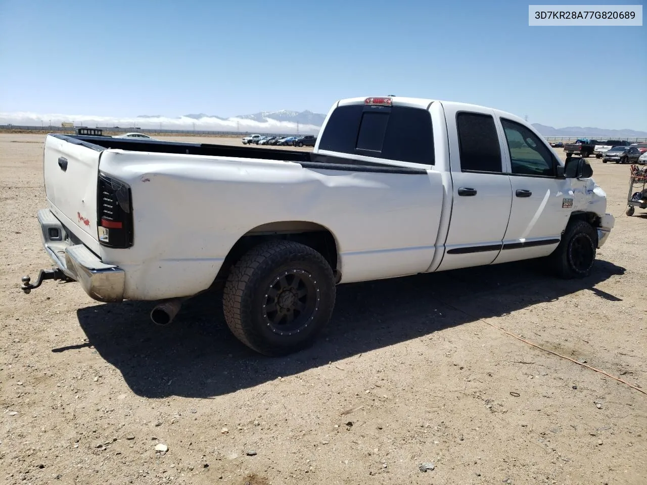 2007 Dodge Ram 2500 St VIN: 3D7KR28A77G820689 Lot: 56517774