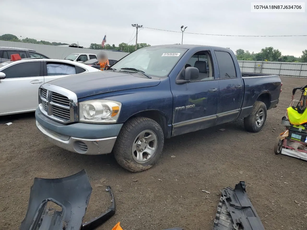 1D7HA18N87J634706 2007 Dodge Ram 1500 St