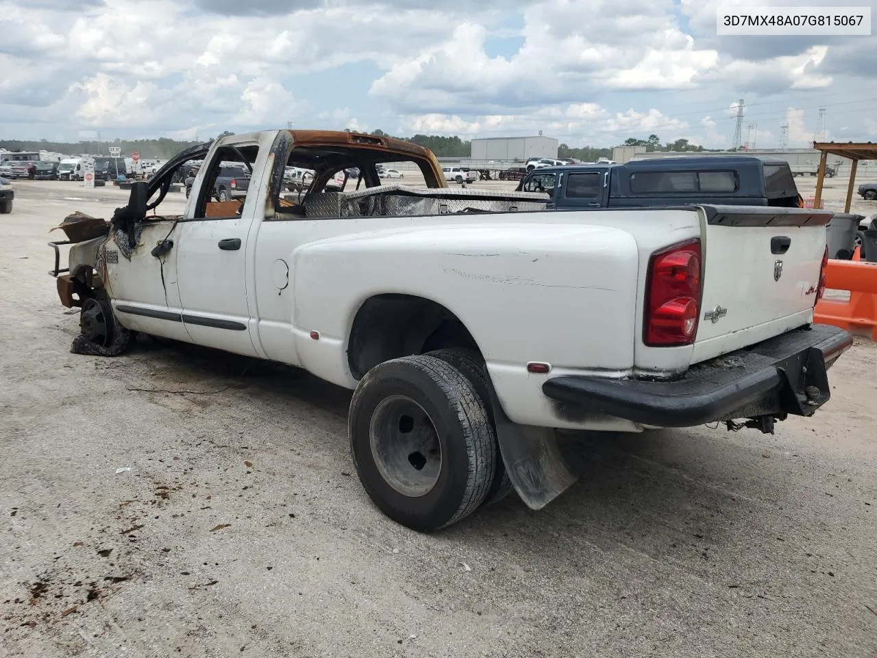 2007 Dodge Ram 3500 St VIN: 3D7MX48A07G815067 Lot: 57951234