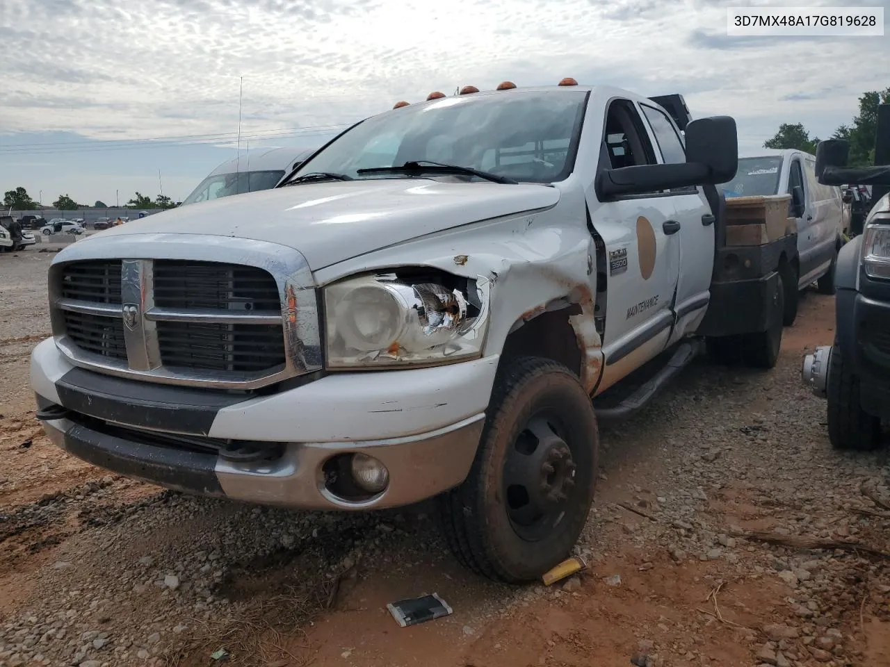 2007 Dodge Ram 3500 St VIN: 3D7MX48A17G819628 Lot: 58095254