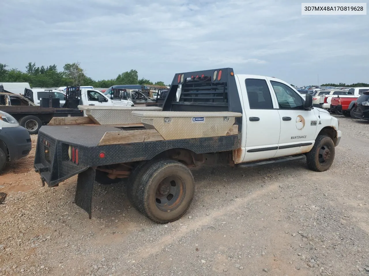 2007 Dodge Ram 3500 St VIN: 3D7MX48A17G819628 Lot: 58095254