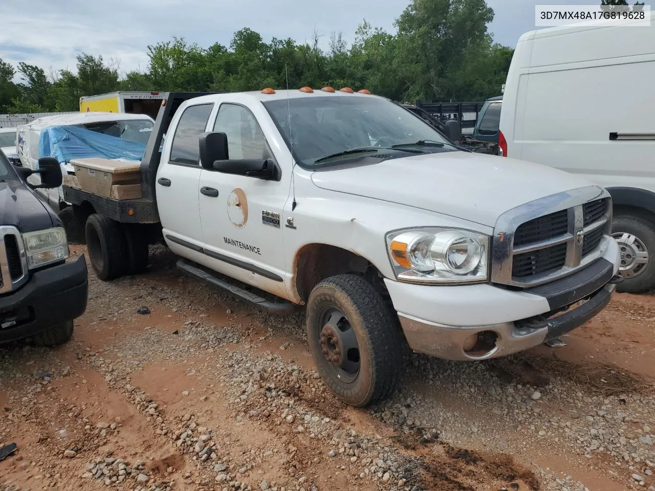 2007 Dodge Ram 3500 St VIN: 3D7MX48A17G819628 Lot: 58095254