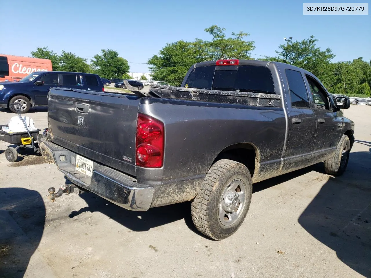 2007 Dodge Ram 2500 St VIN: 3D7KR28D97G720779 Lot: 58394044