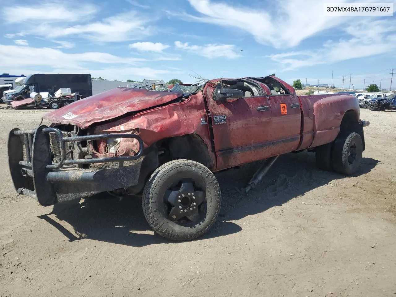 2007 Dodge Ram 3500 St VIN: 3D7MX48A17G791667 Lot: 59954314