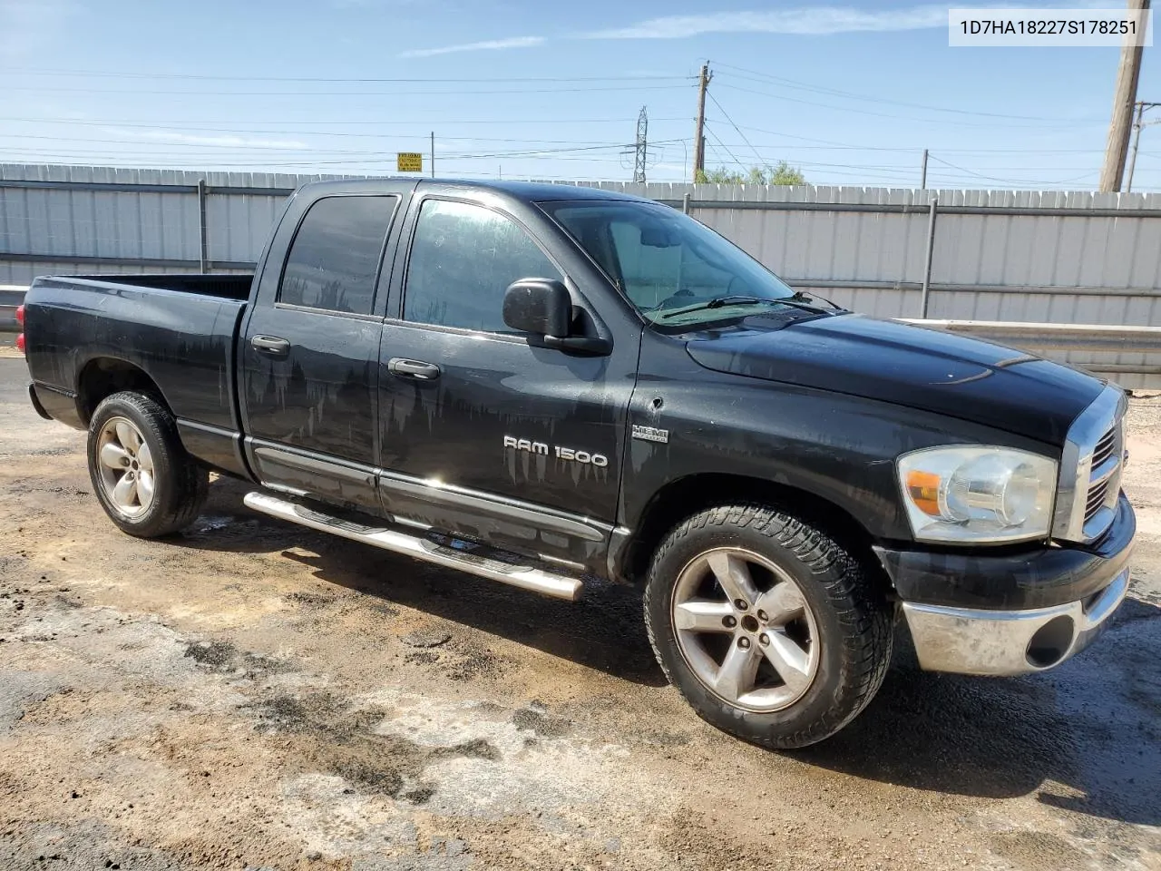 2007 Dodge Ram 1500 St VIN: 1D7HA18227S178251 Lot: 61634164