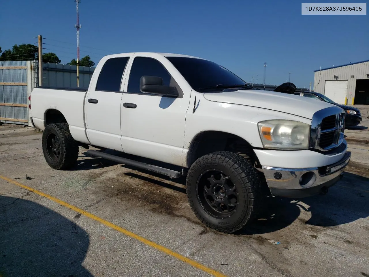 2007 Dodge Ram 2500 St VIN: 1D7KS28A37J596405 Lot: 62350364