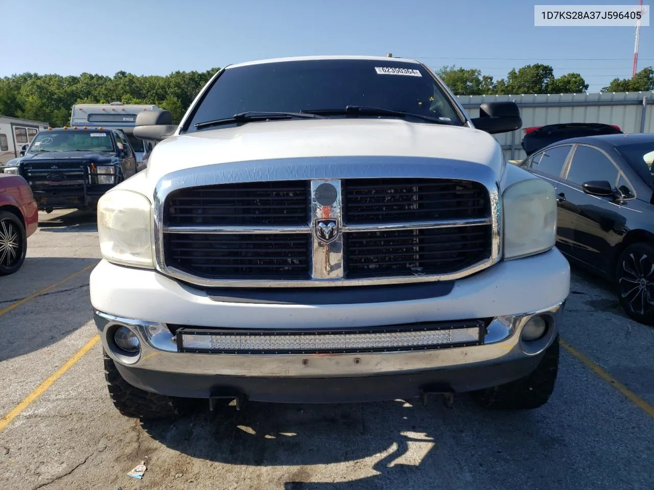 2007 Dodge Ram 2500 St VIN: 1D7KS28A37J596405 Lot: 62350364