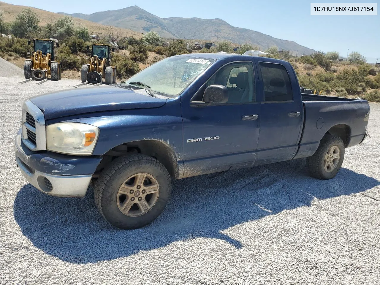 2007 Dodge Ram 1500 St VIN: 1D7HU18NX7J617154 Lot: 62541814