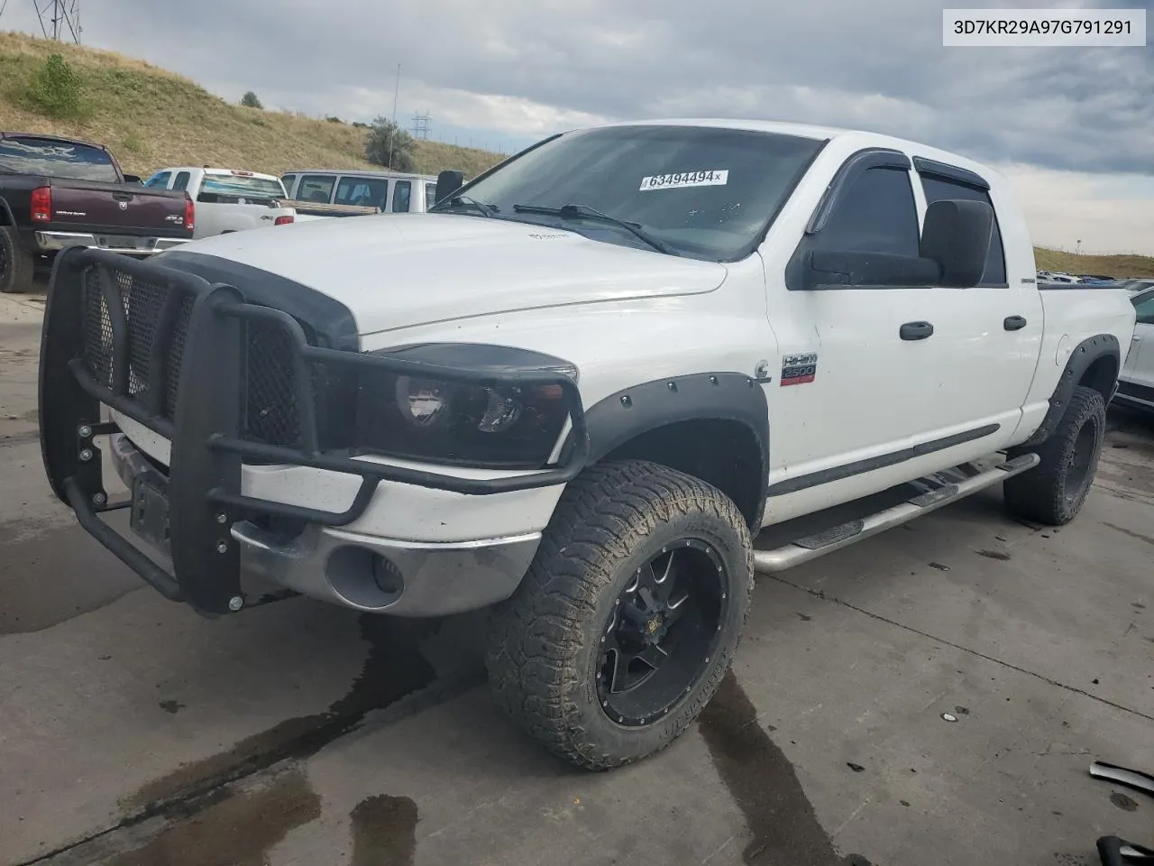 2007 Dodge Ram 2500 VIN: 3D7KR29A97G791291 Lot: 63494494