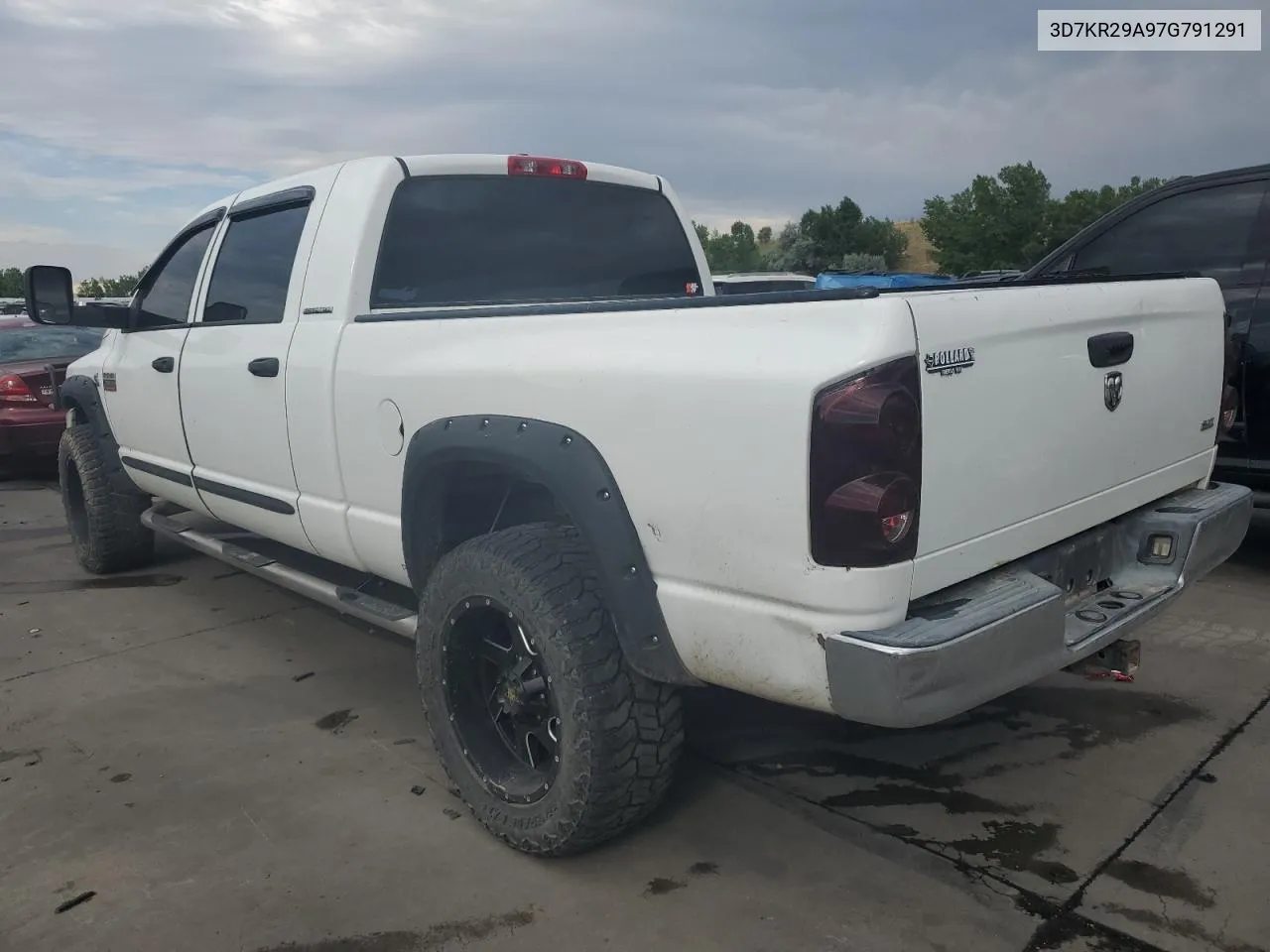 2007 Dodge Ram 2500 VIN: 3D7KR29A97G791291 Lot: 63494494