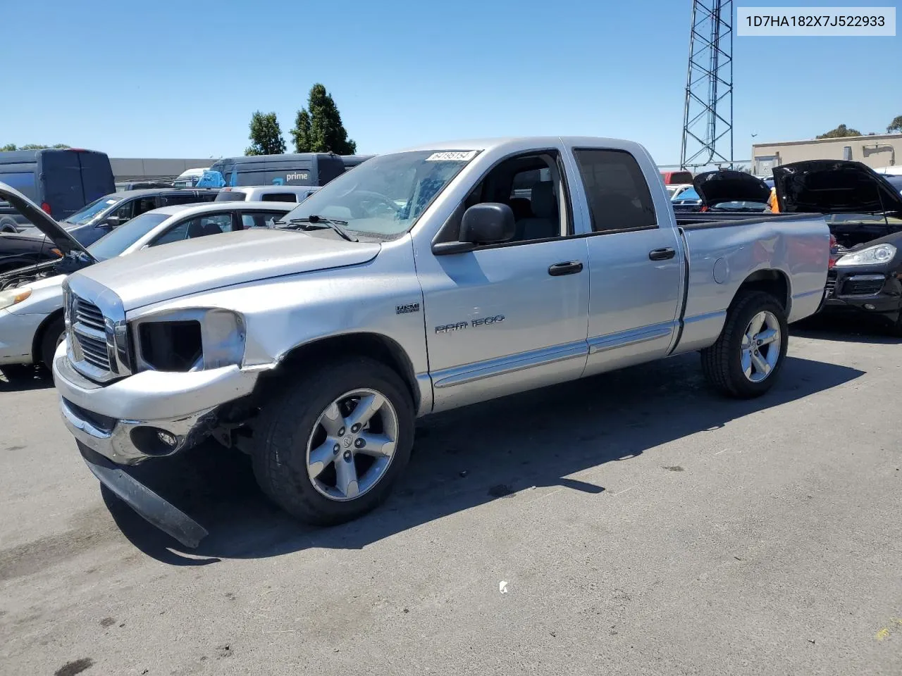 2007 Dodge Ram 1500 St VIN: 1D7HA182X7J522933 Lot: 64195154