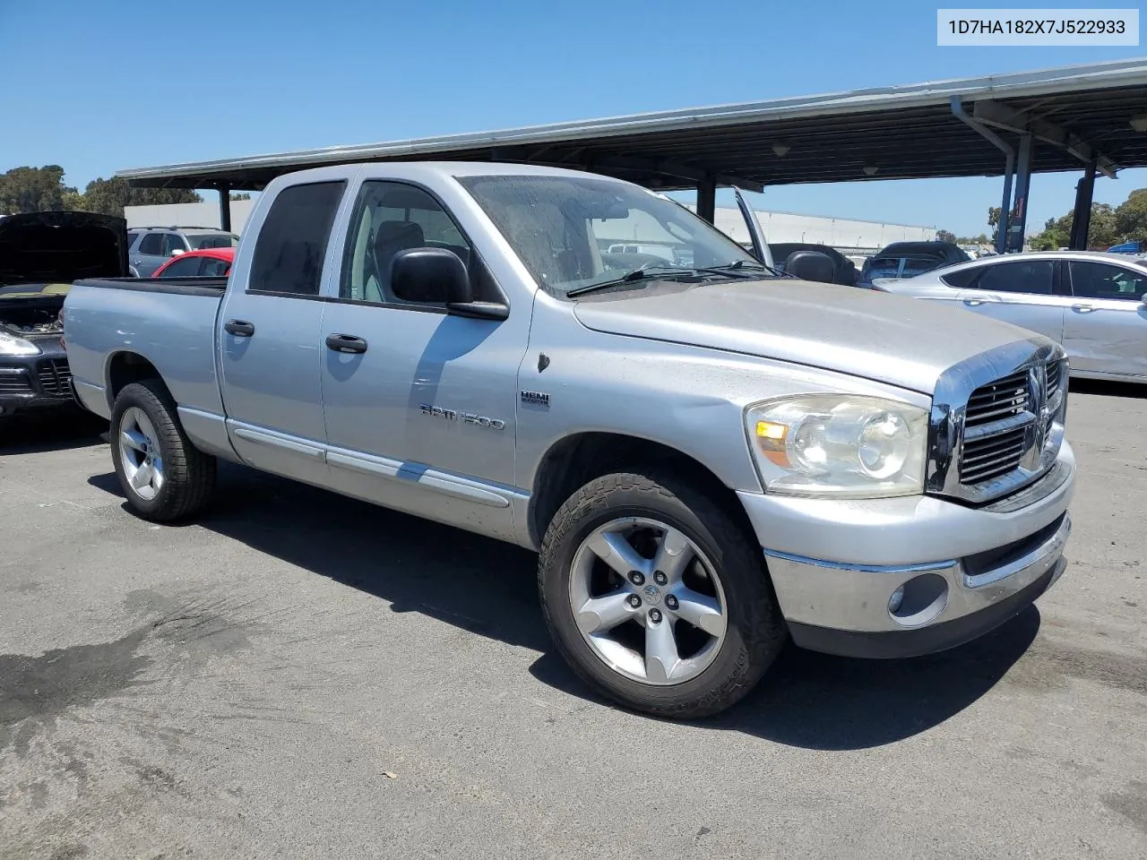 2007 Dodge Ram 1500 St VIN: 1D7HA182X7J522933 Lot: 64195154