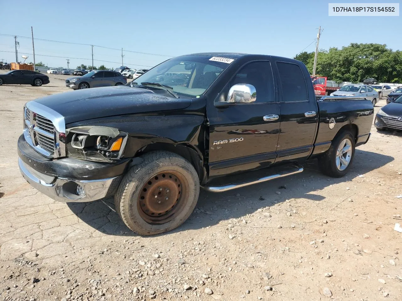 2007 Dodge Ram 1500 St VIN: 1D7HA18P17S154552 Lot: 64622244