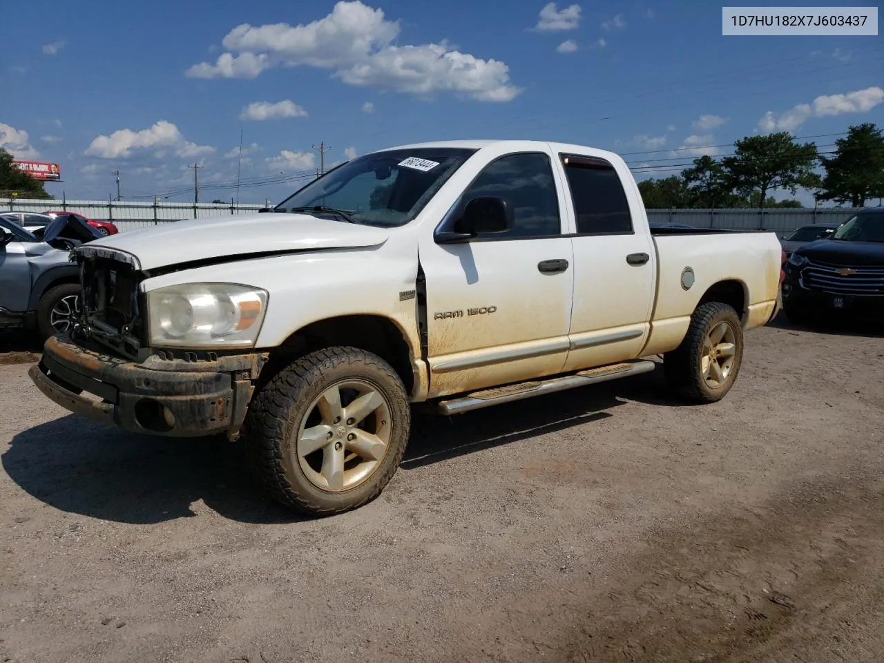 2007 Dodge Ram 1500 St VIN: 1D7HU182X7J603437 Lot: 66013444