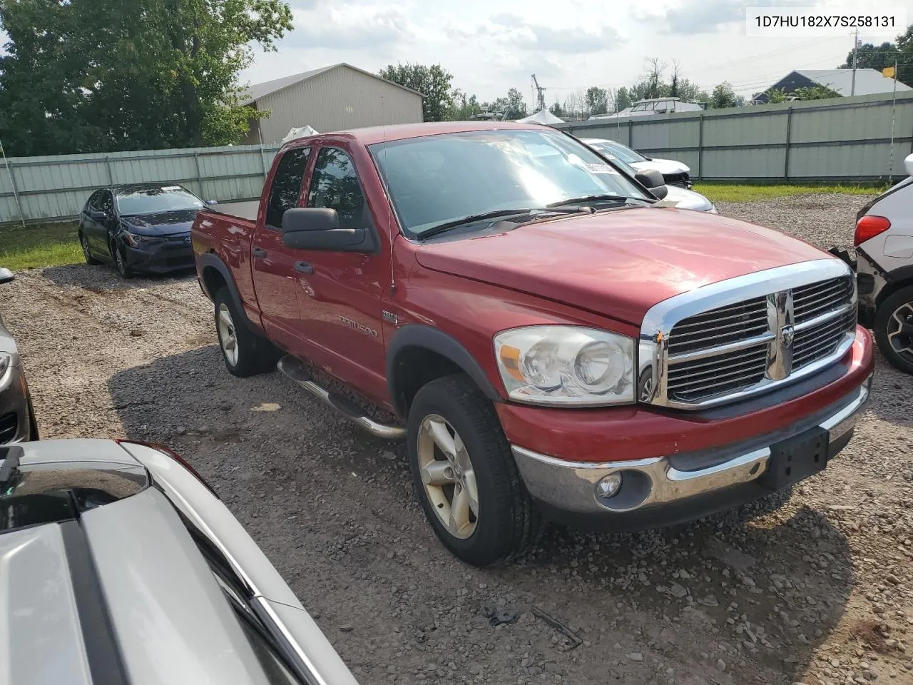 2007 Dodge Ram 1500 St VIN: 1D7HU182X7S258131 Lot: 66111134