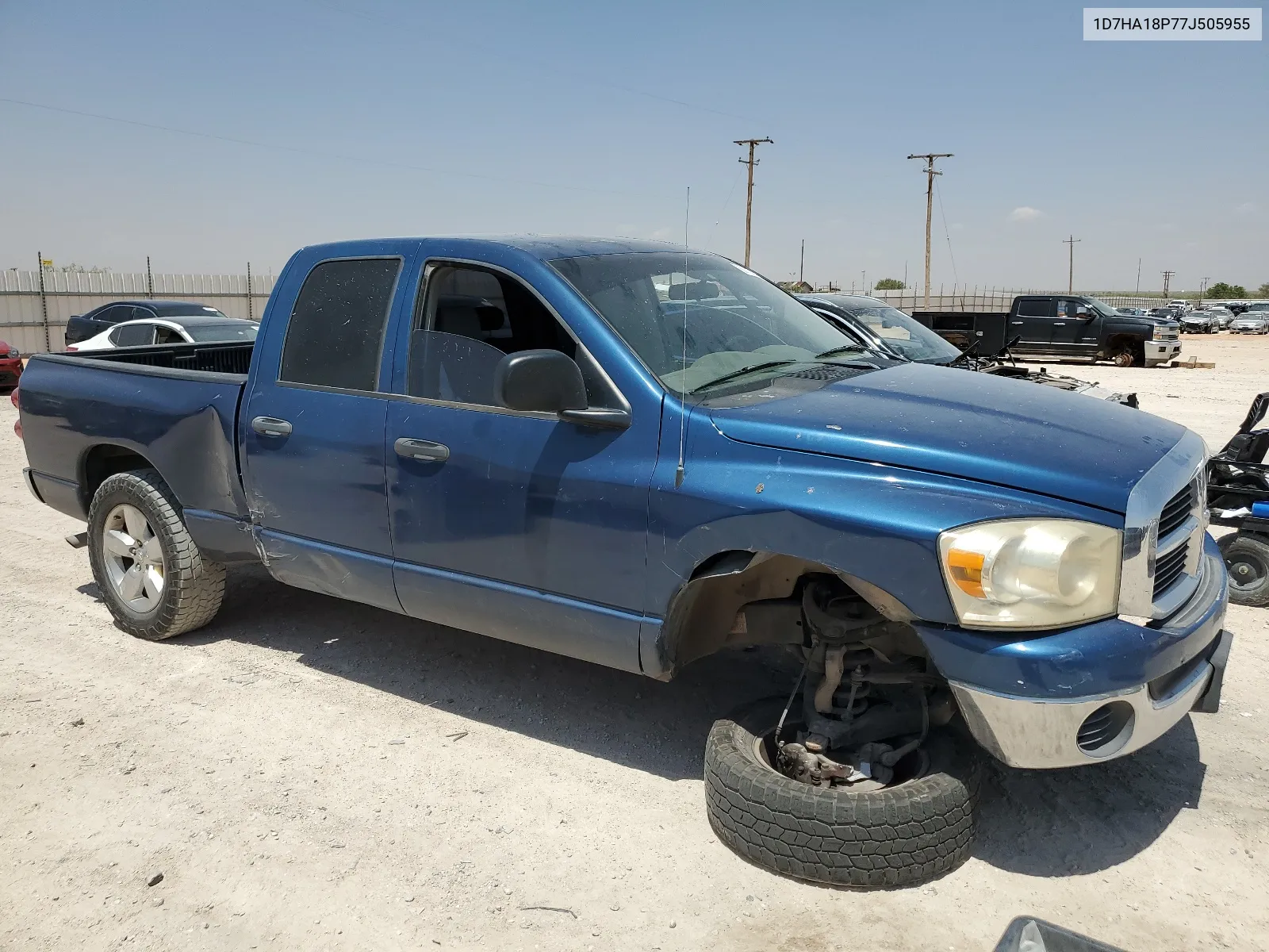 1D7HA18P77J505955 2007 Dodge Ram 1500 St