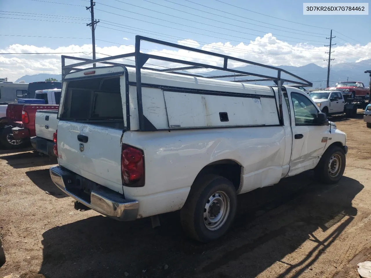 2007 Dodge Ram 2500 St VIN: 3D7KR26DX7G784462 Lot: 66126803