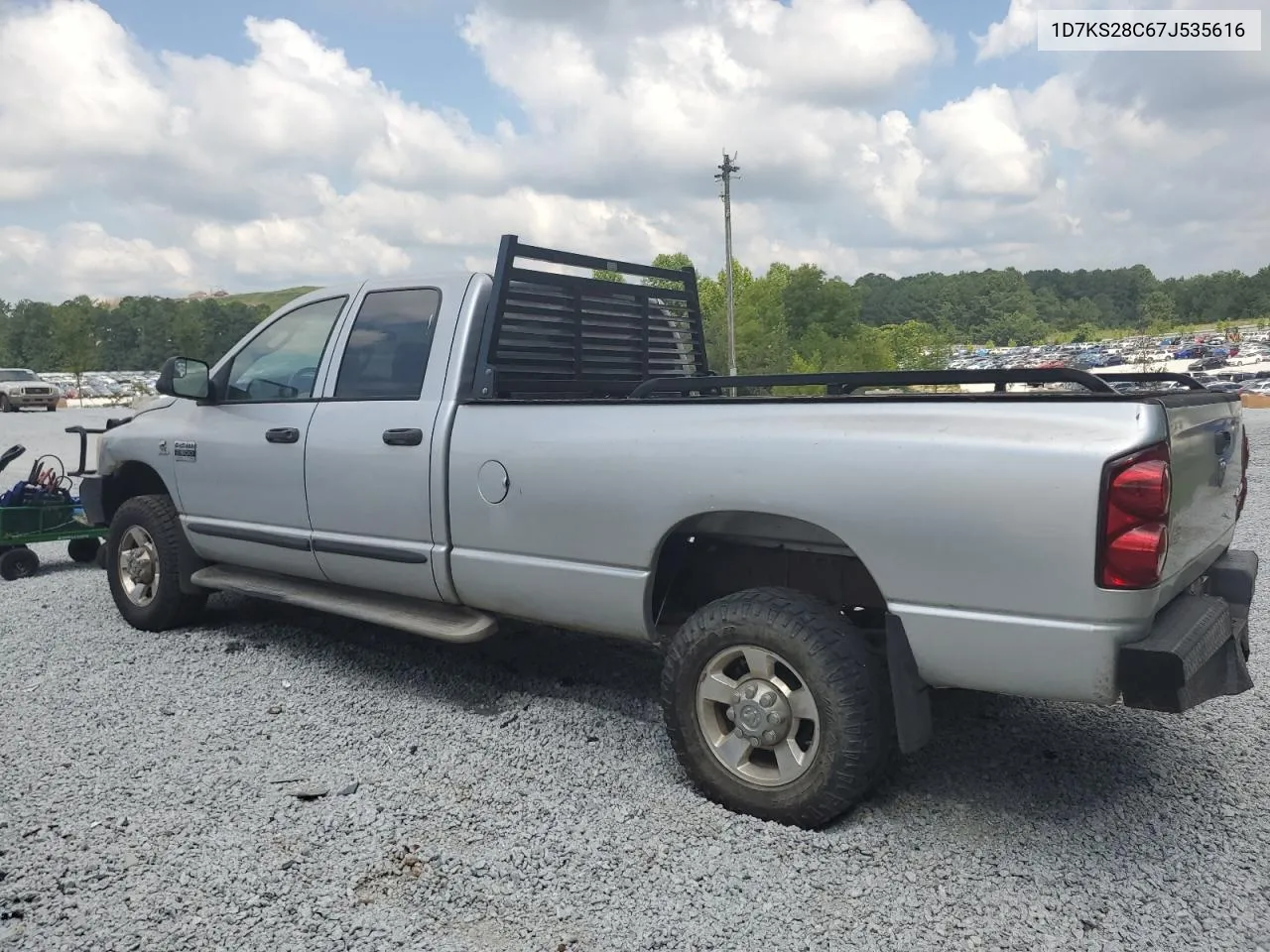 2007 Dodge Ram 2500 St VIN: 1D7KS28C67J535616 Lot: 66319224