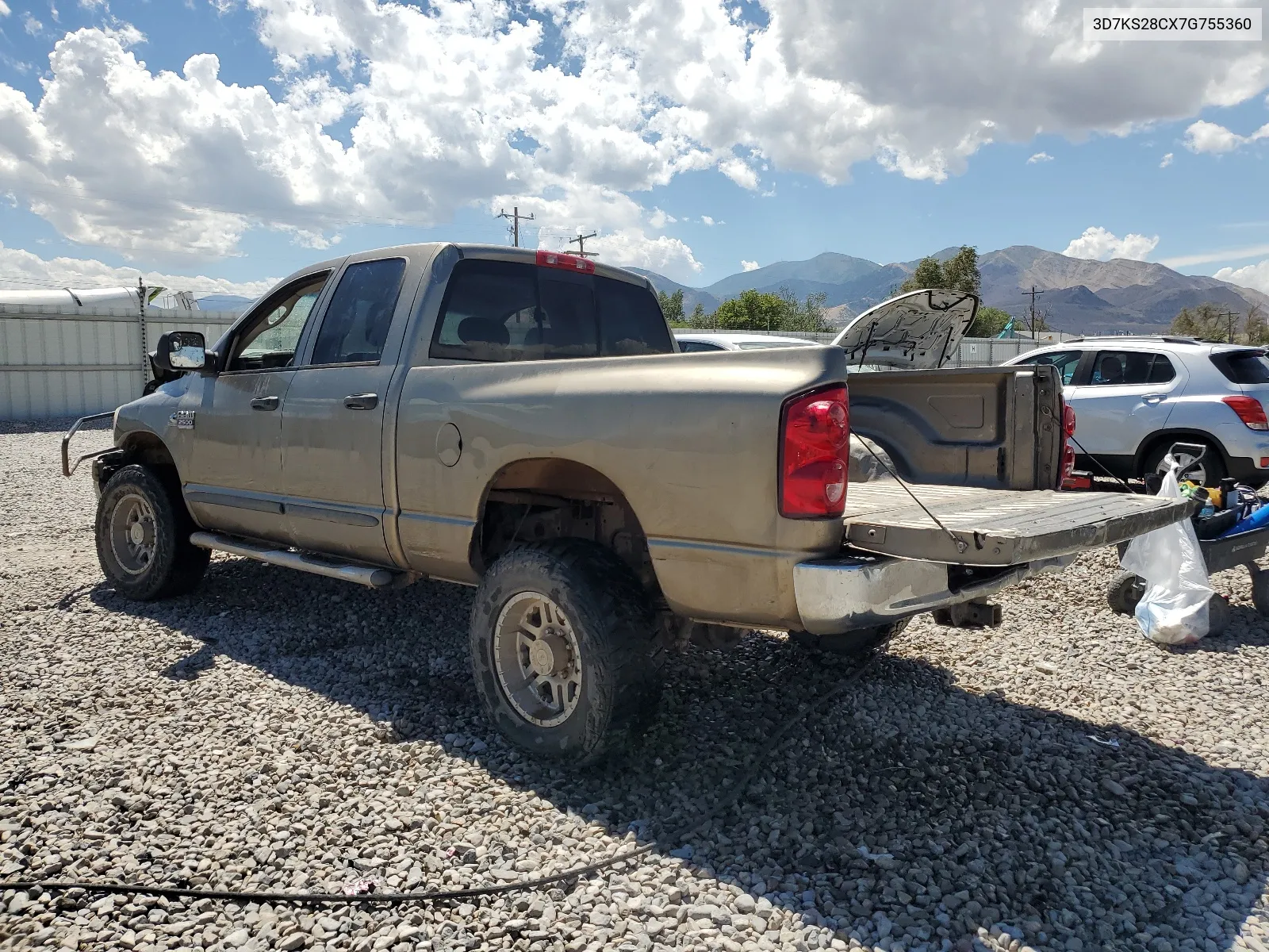 2007 Dodge Ram 2500 St VIN: 3D7KS28CX7G755360 Lot: 66361254