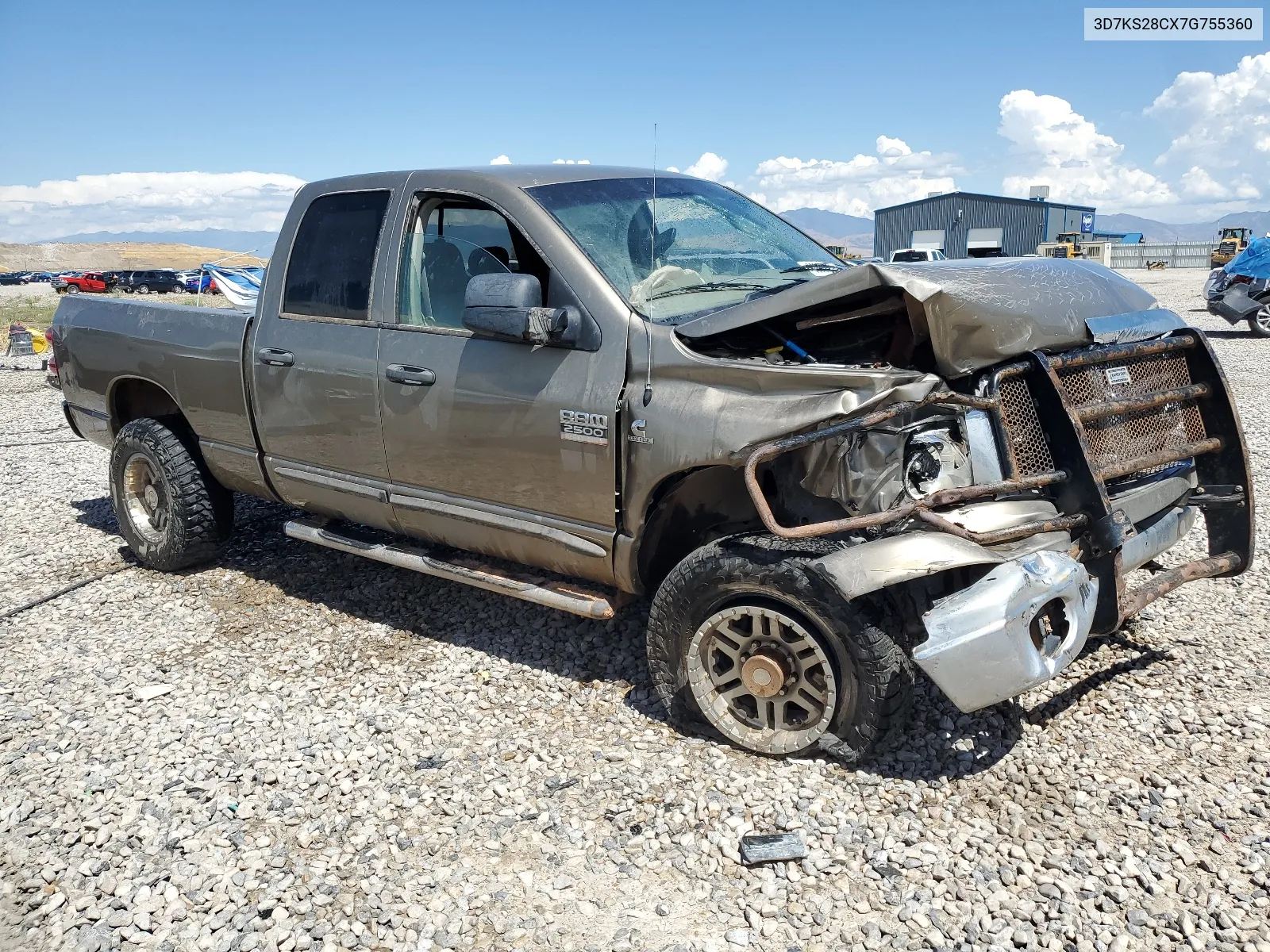 2007 Dodge Ram 2500 St VIN: 3D7KS28CX7G755360 Lot: 66361254