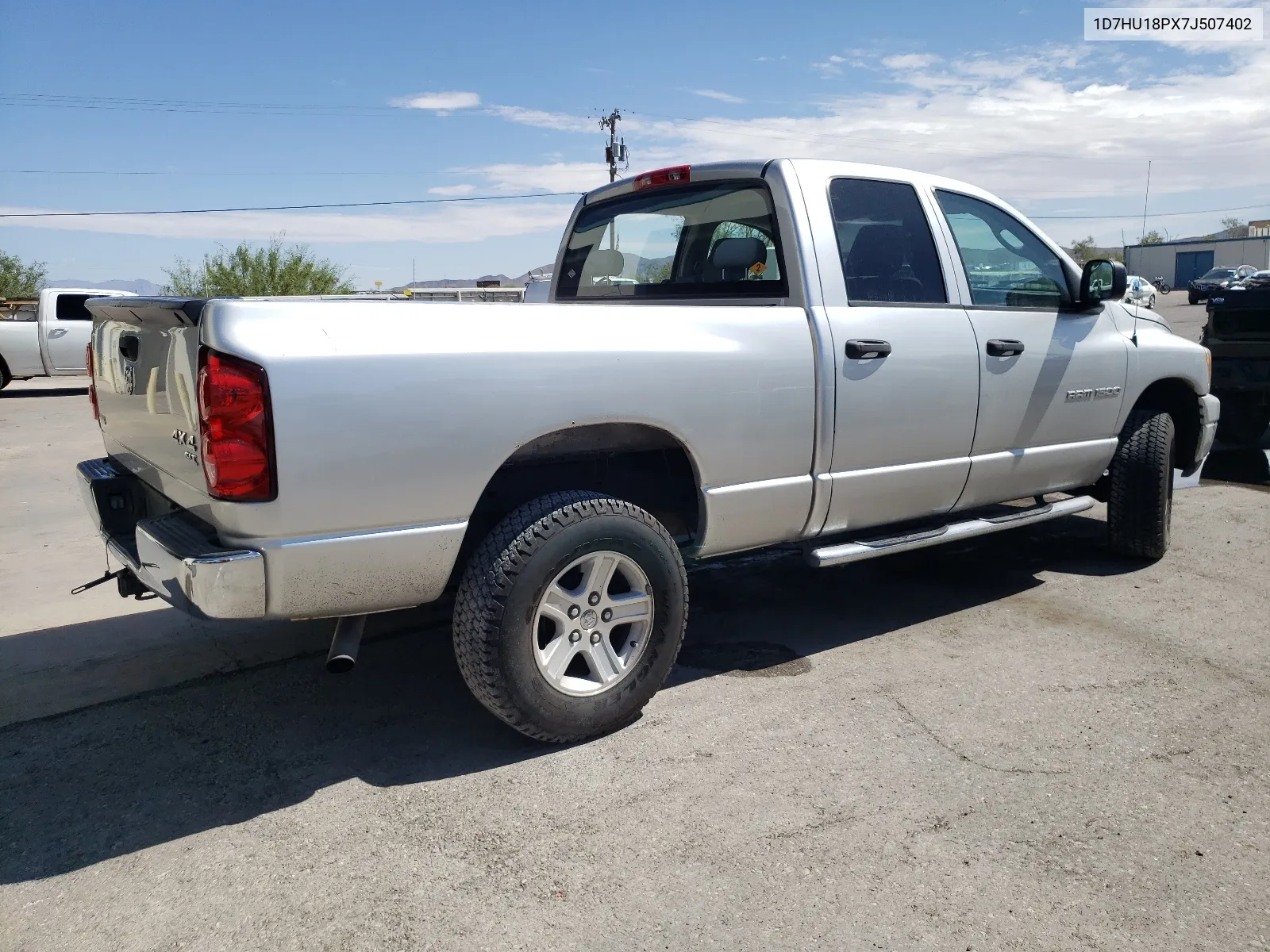 2007 Dodge Ram 1500 St VIN: 1D7HU18PX7J507402 Lot: 66437554