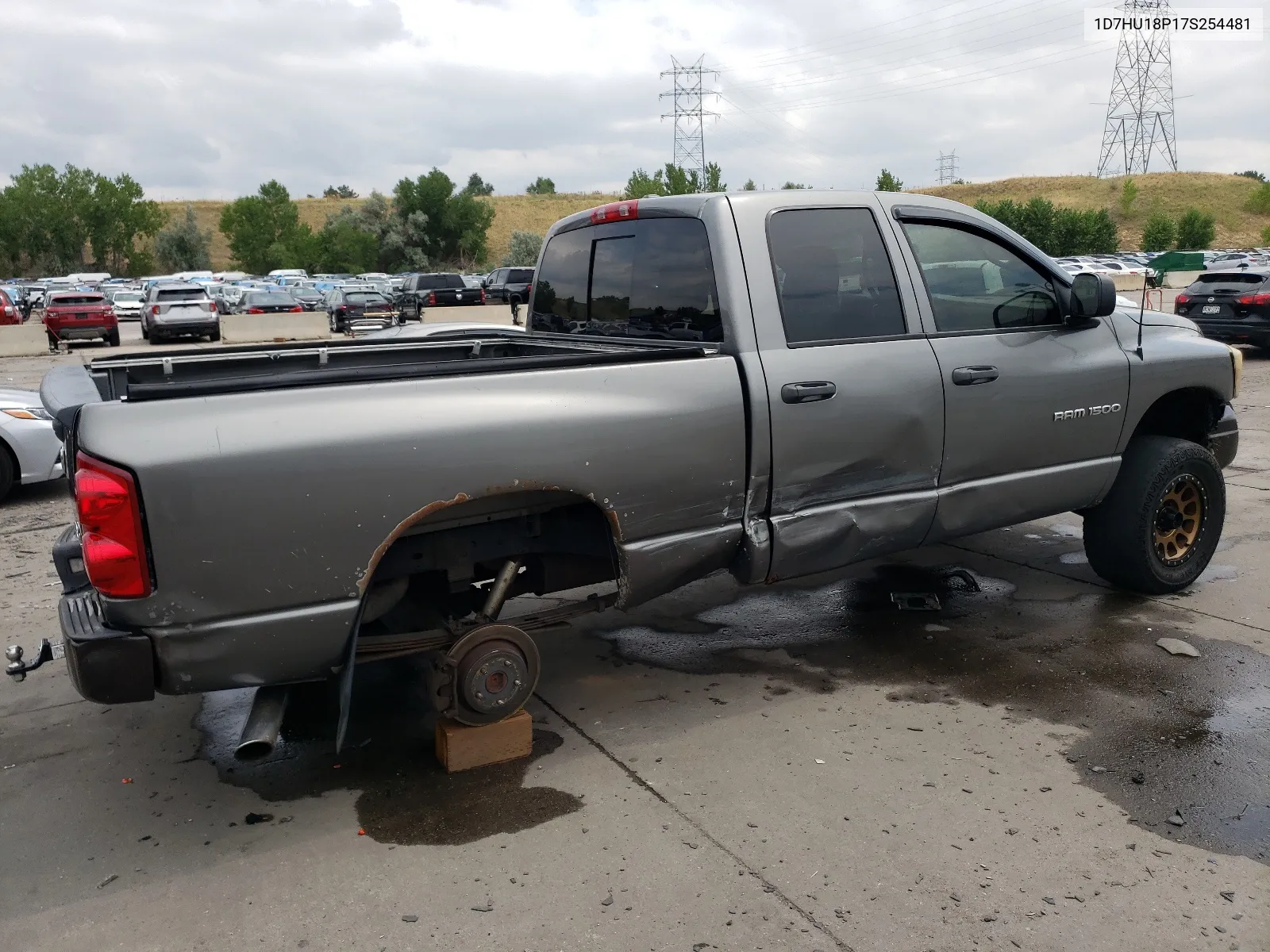 2007 Dodge Ram 1500 St VIN: 1D7HU18P17S254481 Lot: 66655304