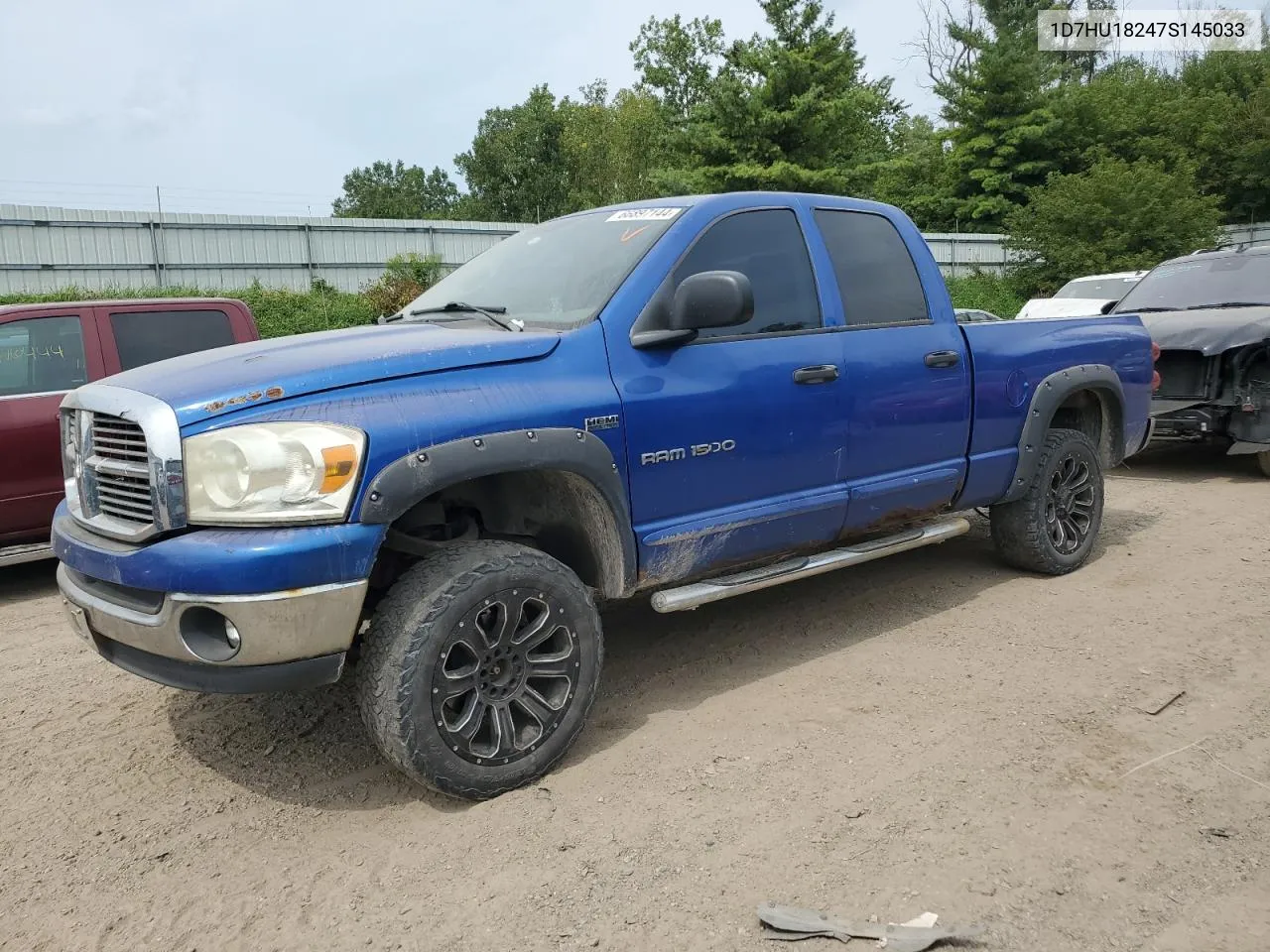 2007 Dodge Ram 1500 St VIN: 1D7HU18247S145033 Lot: 66897144